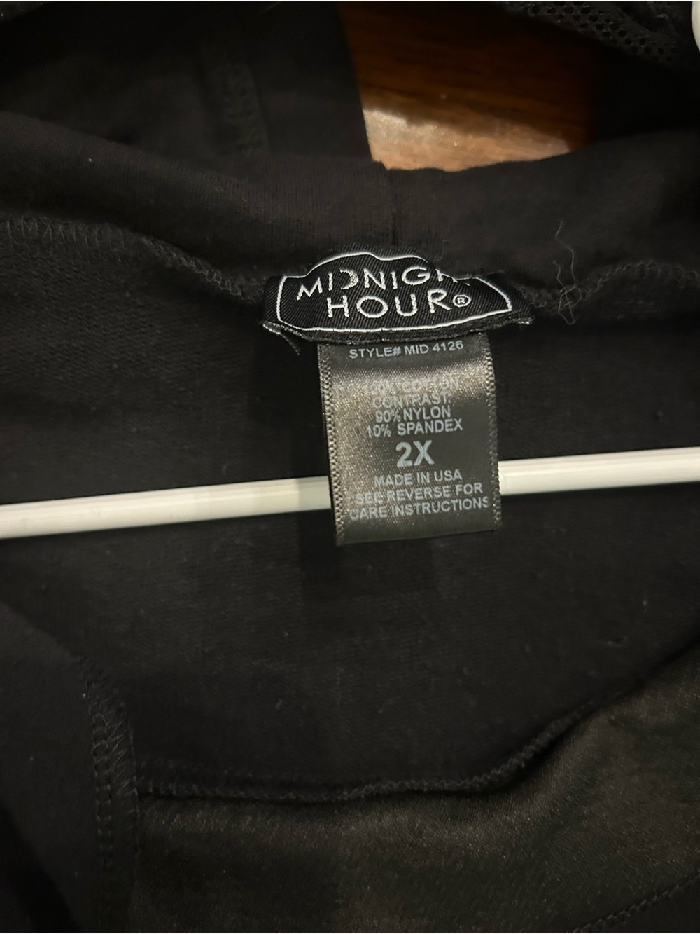 Midnight Hour Black Long Sleeve Graphic Tee - Unbranded - Picture 2 of 2